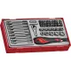 49 Piece 1/4" Drive Bits and Quick Chuck Handle Set
